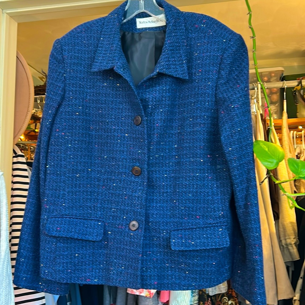 Very cute and warn coat.